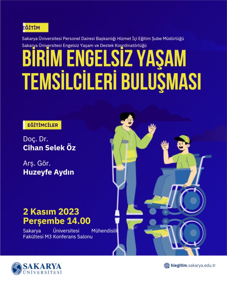 Birim Engelsiz Yaşam Temsilcileri Buluşması