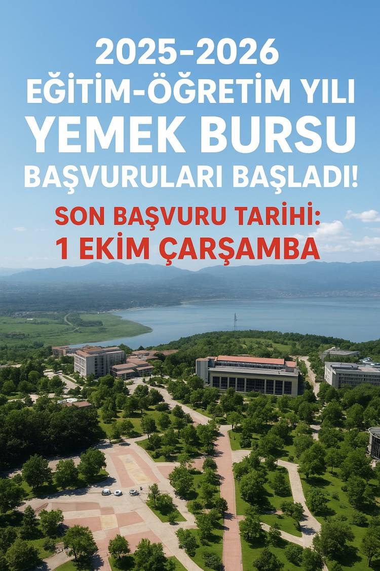 2025-2026 Eğitim Öğretim Yılı Yemek Bursu Başvuruları Başladı