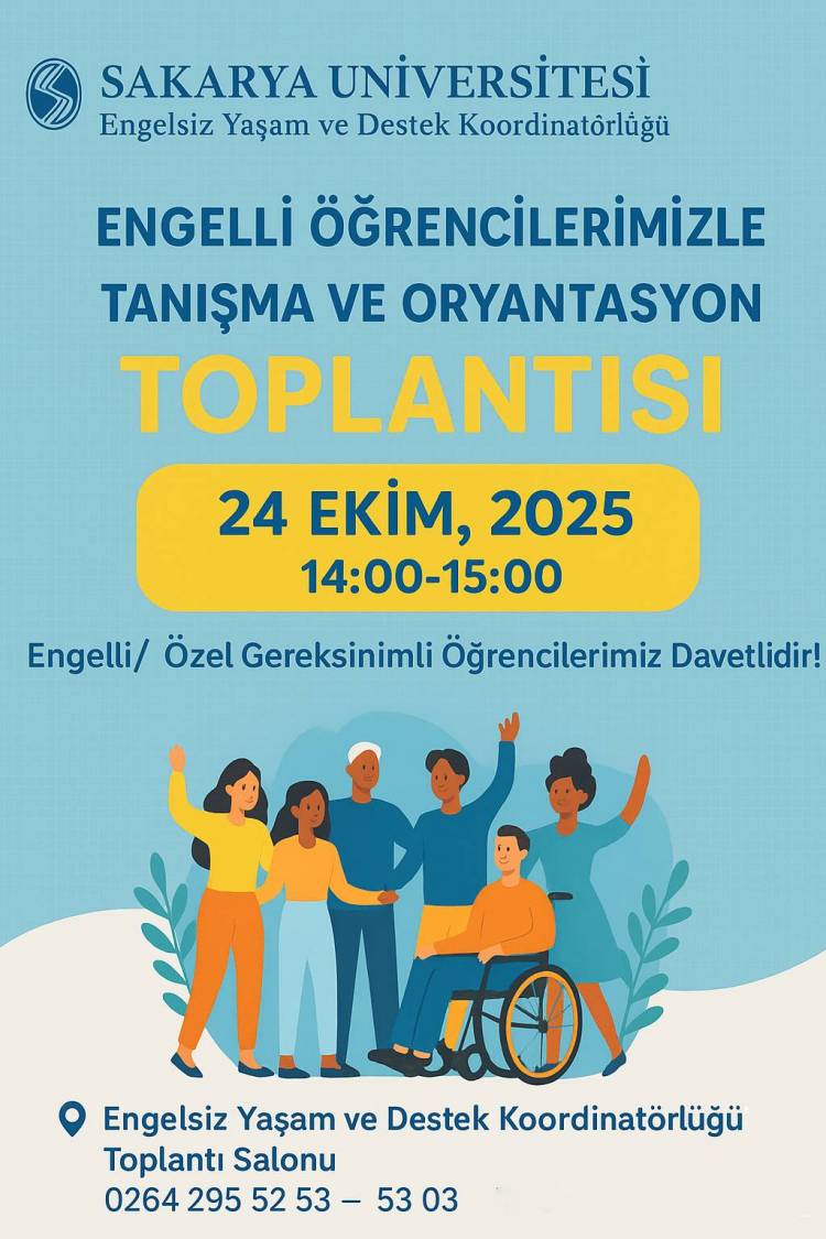 2025 Yılı Tanışma ve Oryantasyon Toplantısı